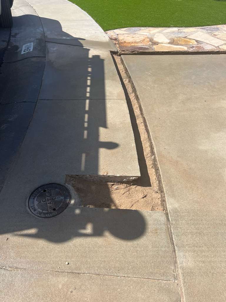 Before plumbing repair