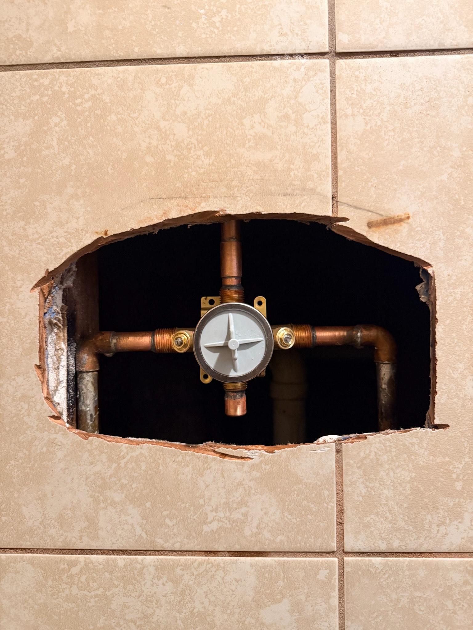 Plumbing project result
