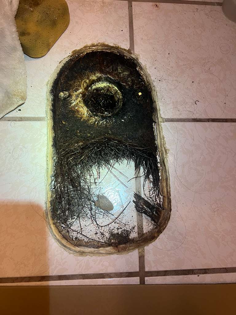 After plumbing repair