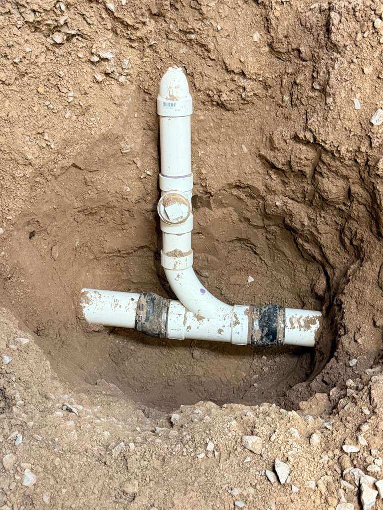 After plumbing repair